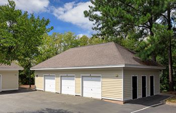 Detached garages and storage units available